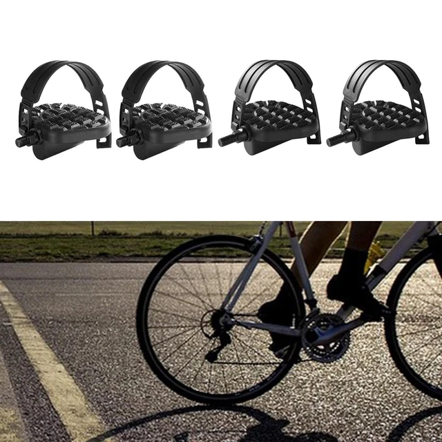Paire de Cale Pieds Vélo Course Vintage Christophe