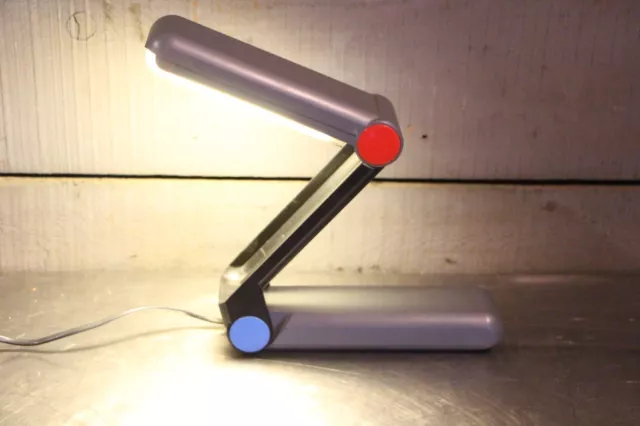 Lampe de bureau pliable Philips FGG 200 Z lampe vintage design 80's
