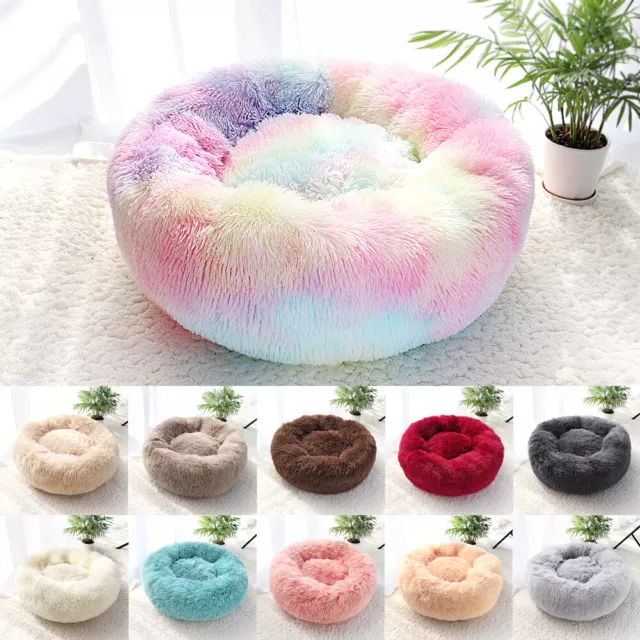 Lit pour chien Chats Matelas Tapis Corbeille Panier Coussin Nid peluche doux 3