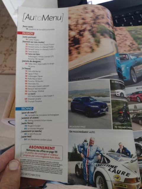 Auto-Moto Magazine N°244 du 5/2016; La vérité sur la consommations + dossier GPL 2