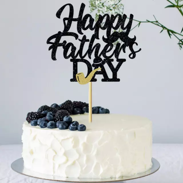 Happy Father's Day Cake Topper Dad Party Supplies Father's Day Gifts Decorating