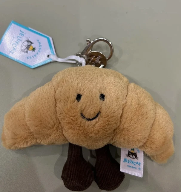JELLYCAT CROISSANT KEYCHAIN13CM, Christmas Gift For Bag Charm — free download