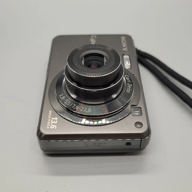 Sony Cybershot DSC-W300 13,6 megapixel fotocamera digitale compatta argento testato 14