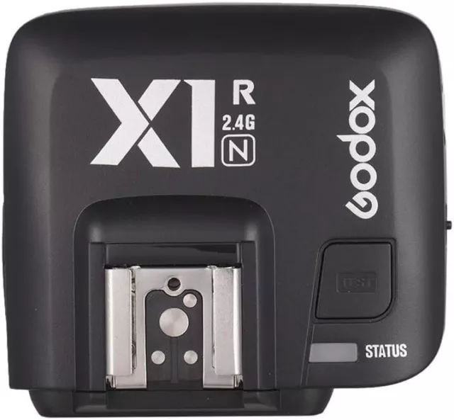 GODOX X1R N 2.4G Wireless Flash Trigger Receiver for Nikon TTL DSLR Camera for X