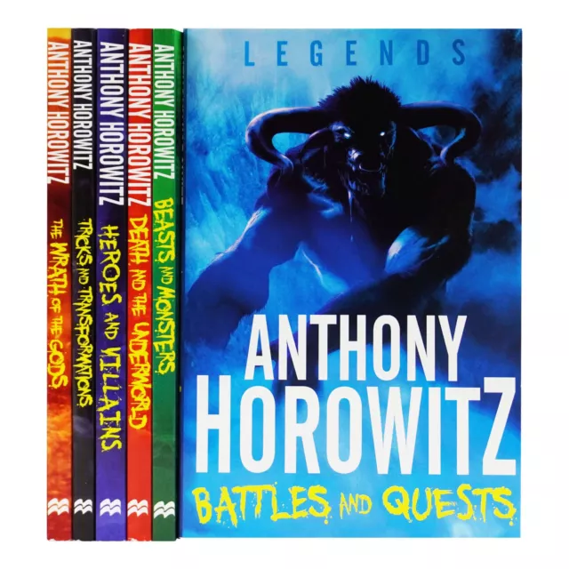 Anthony Horowitz Legends 6 Books Collection Set - Mystery - Ages 7-11 -Paperback