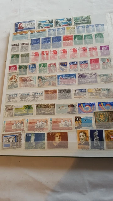 72 Stück Gestempelte Alte  DANMARK-FRANCE-PORTUGAL  Briefmarken TOPZUSTAND