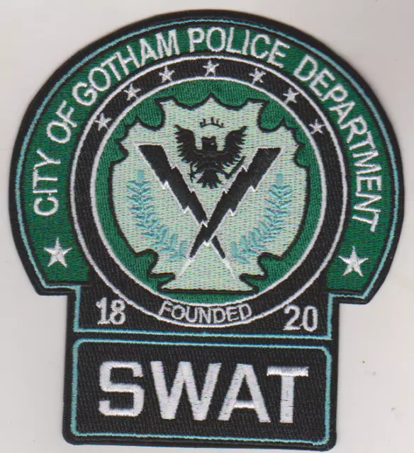 City of Gotham Police Department SWAT "BATMAN Movie" patch