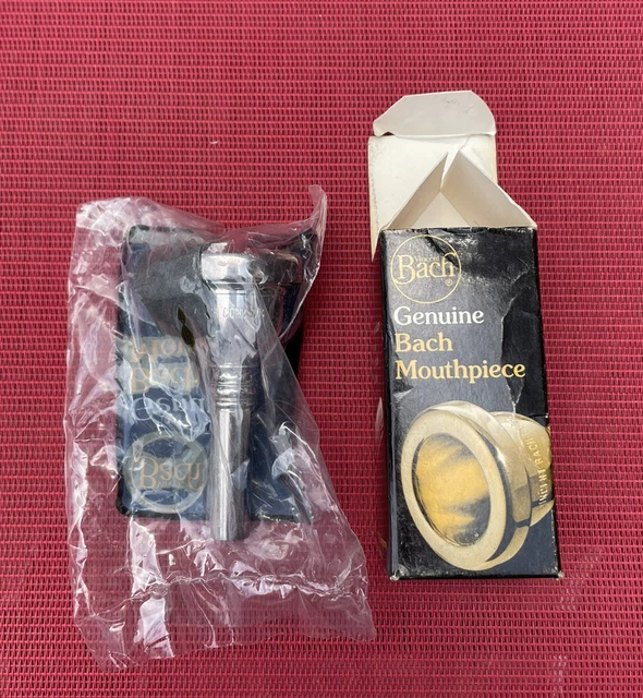 Bach 7C Standard Trombone Mouthpiece Small Shank, Silver Plated
