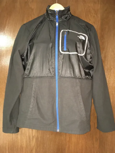 Boys North Face Peril Glacier Microfleece Track Jacket Sz XL (18-20)