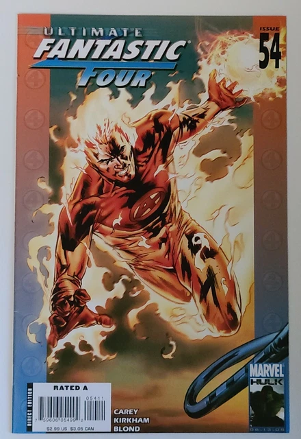 Ultimate Fantastic Four  #54 (Marvel 2008 Series)Nos Est~9.2Nm- Grade Mike Carey