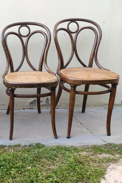 Set di 2 sedie Thonet nr 19/I del 1880