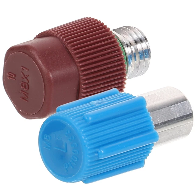 1 Pair Refrigeration Hose Adapter Refrigerant Split Fitting Hose Adapter
