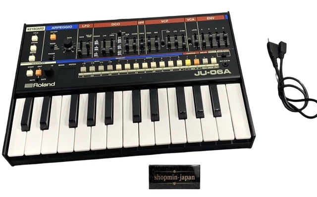 ROLAND BOUTIQUE JU-06A Keyboard Synthesizer with K-25m 25-Key