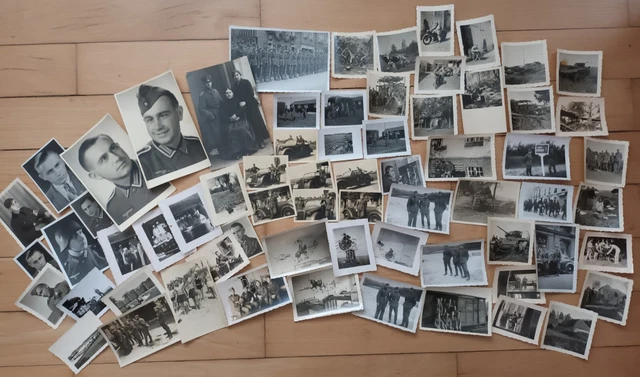 Wehrmacht Foto Nachlass Krad Ostfront Panzer Frankreich Orden Gefangene Funker