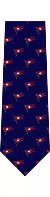 Rms Titanic White Star Line Patterned Neck Tie With Burgee Flags! A Classic Gift