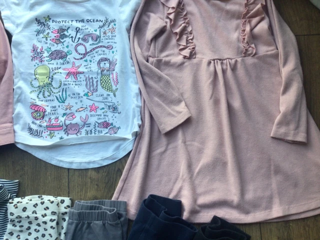 Girls Clothes Bundle Dresses, JACKET Leggings Tops age 3-4 years NEXT  , TU 8