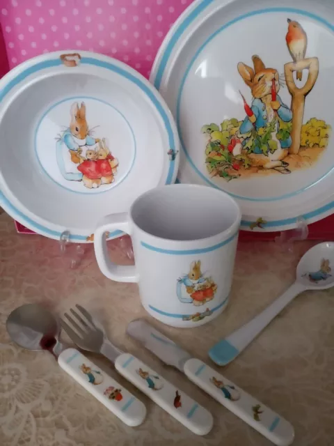 Set Pappa Baby Beatrix Potter Peter Rabbit