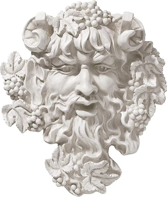 Bacchus, God of Wine Greenman Wall Sculpture: Medium Bacchus, God of Wine Greenman Wall Sculpture: Medium