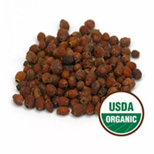 Organic Hawthorn Berries Whole 1 Lb