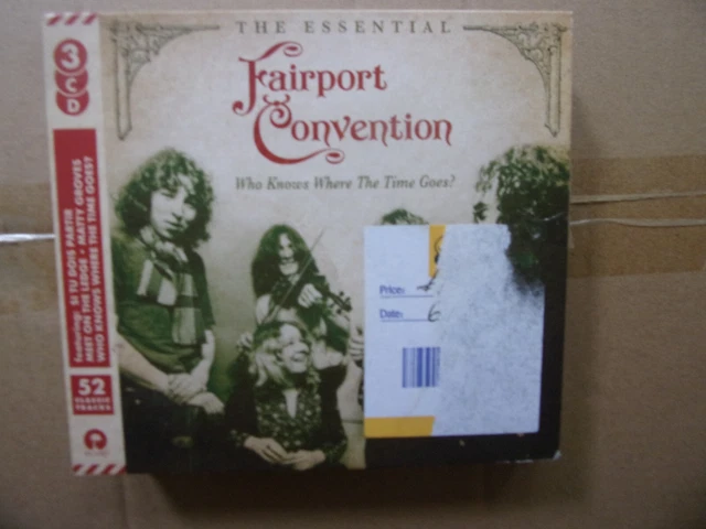Cd Fairport Convention The Essential Who Knows Where The Time Goes? 3Cd