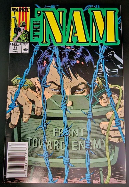 THE 'NAM Marvel Comics No. 25 "Hue: City of Death" 1989 Doug Murray RAW