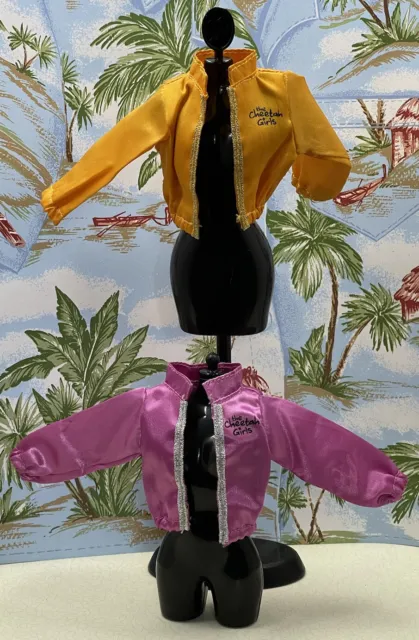 Disney Channel Cheetah Girls Doll Jackets Lot Of 2, Pink & Yellow