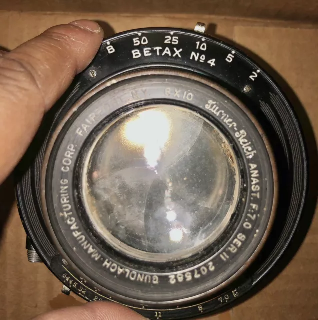 Vintage Betax No. 4 Turner Reich Anast 7.0 ser ii | Self-Cocking Lens