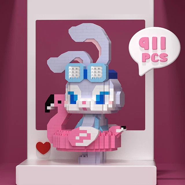 (Type 4) Mini Building Blocks Ecofriendly Easy To Operate Handeye