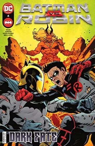 Batman vs. Robin #4 2022 Unread Mahmud Asrar Main Cover DC Mark Waid
