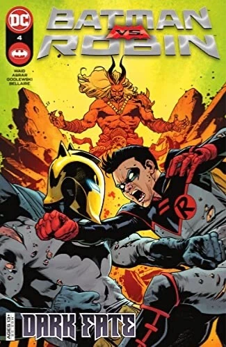 Batman vs. Robin #4 2022 Unread Mahmud Asrar Main Cover DC Mark Waid