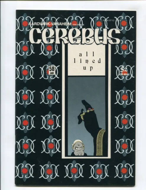 Cerebus #58 (8.0) All Lined Up!! 1984