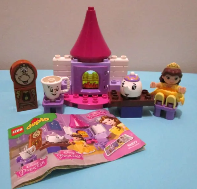 Lego Duplo Blocks  Belle’s Tea Party Complete Set  Disney Princess Beauty