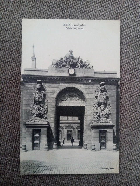 Cpa Metz Palais De Justice