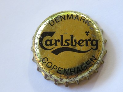Bottiglia di Birra Corona Tappo ~^~ Carlsberg Brewery ~^~ Copenhagen Danimarca 