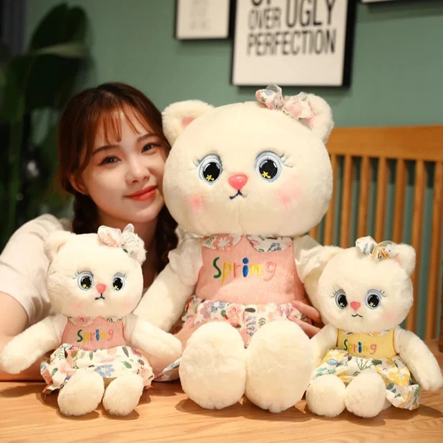 Cushion Cat Plush Doll Cat Stuffed Toy Stuffed Animals Idyllic Cat Plush Toy