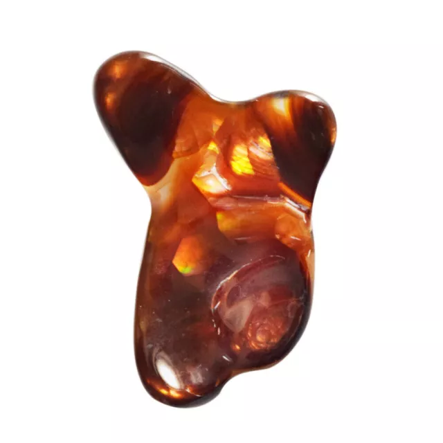 17 Cts 100% Naturel Agate de Feu Mexicaine Pierre Précieuse Lâche Fantaisie...