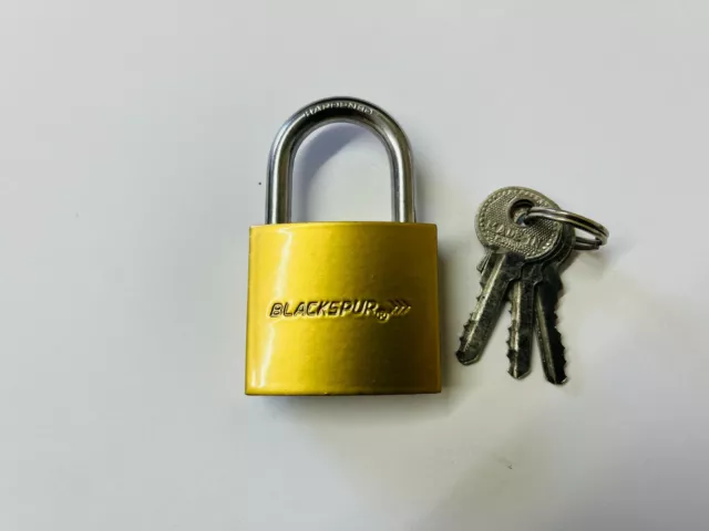 38mm Iron Padlock With 3 Keys