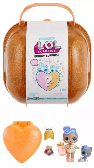 Orange LOL Bubbly Surprise L.O.L. Limited Edition Set Dolls Doll Lot Pet