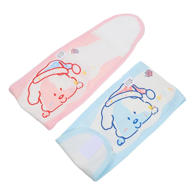 2 PCS BABY Navel Belly Band Cotton Umbilical Cord Bands for Comfort £7.