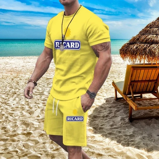 Short De Bain Ricard Bleu Ciel - XXL - Plage - Neuf
