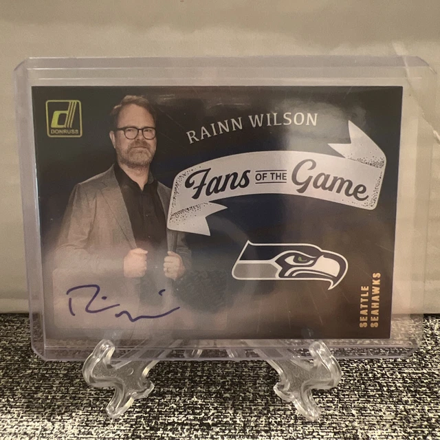 RAINN WILSON 2022 Donruss FANS OF THE GAME AUTO SSP THE OFFICE see description