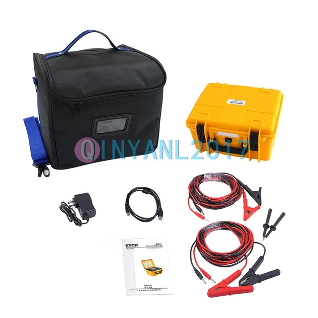 ETCR3700C Intelligent Equipotential Bonding Resistance Tester 0.0001Ω~30.00kΩ