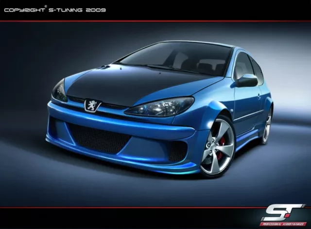 PEUGEOT 307 / FULL BODY KIT / FIT PERFECT / REAL PHOTO