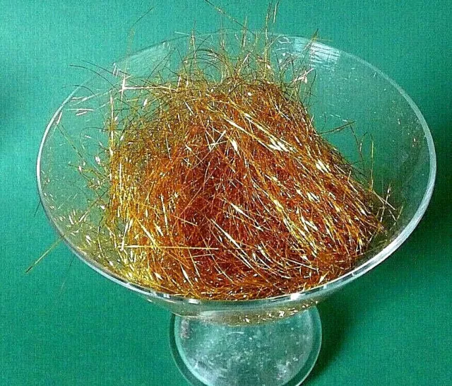 (290,--€/kg) 5 g Deko Glitzer-Gras ALT-GOLD/ROT-GOLD : Basteln, Verpacken, Deko