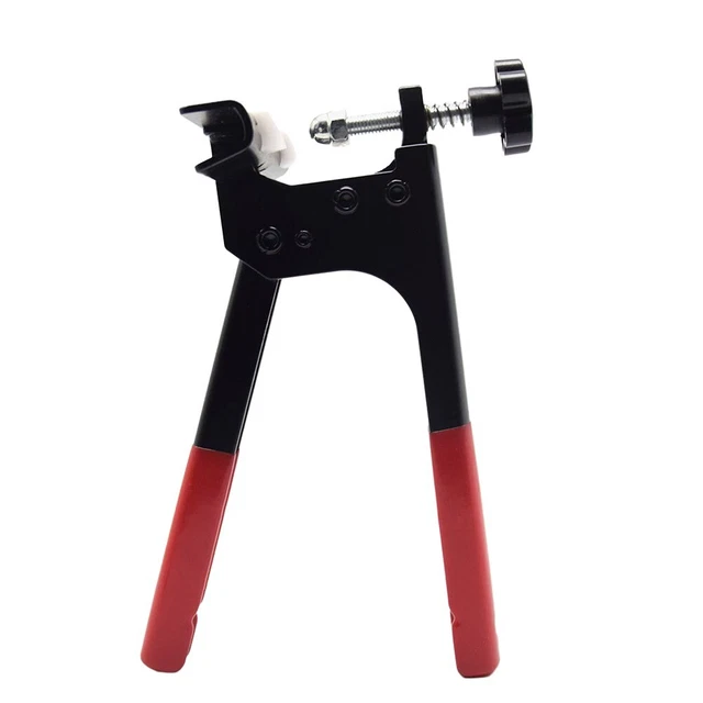 Pince à Couper Le Verre à Mâchoires Incurvées GOLD DEER - 8 Embouts, Avec Clé Allen Et Embouts Caoutchouc Pour Vitrail Et Porte-clés