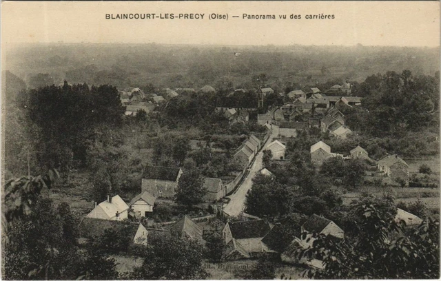 CPA BLAINCOURT-les-PRECY Panorama vu des Carrieres (1207435)