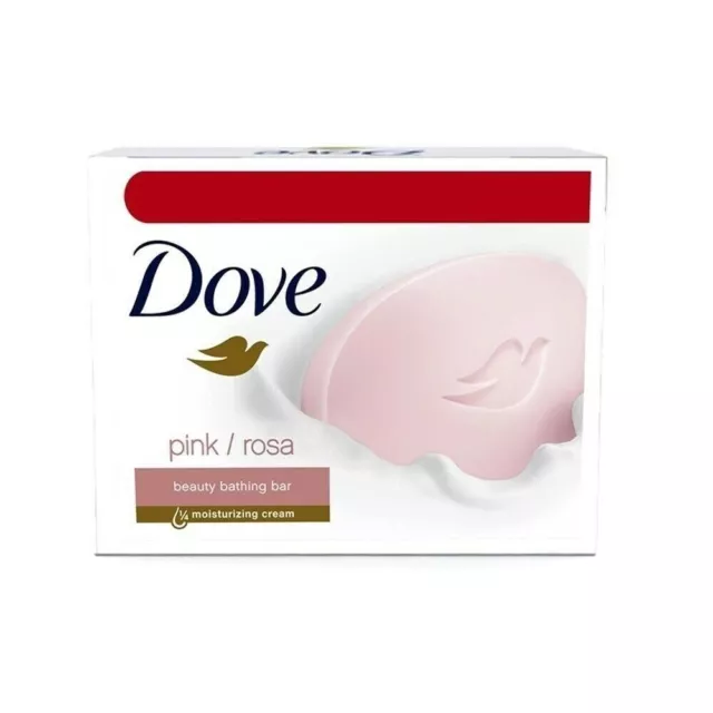 Dove Pink Rosa Beauty Bathing Bar Soap - 75 Gram Pack of 3