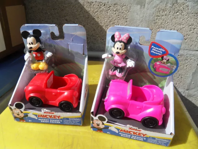 Mickey - Figurine Minnie et Voiture