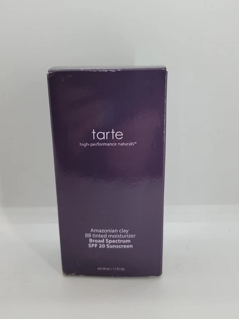 Hidratante de tarta amazónica de arcilla BB teñida LIGERA-MEDIANA 1,7 oz