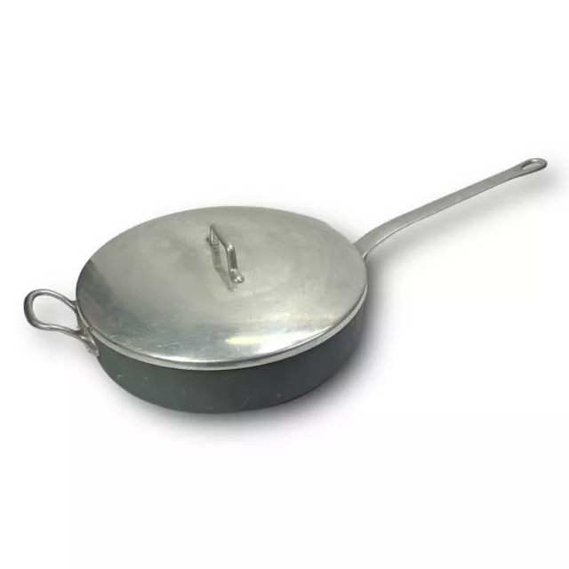 RARE Vintage Magnalite Professional GHC 14 inch Anodized Skillet Pan W/ Lid USA